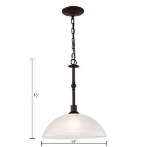 Jackson 14'' Wide 1-Light Pendant - Oil Rubbed Bronze 2