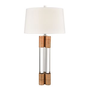 Island Gate 37'' High 1-Light Table Lamp - Clear 1