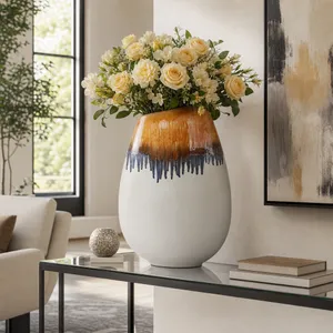 GUNNARMILL WHITE VASE 24 (IN) 2