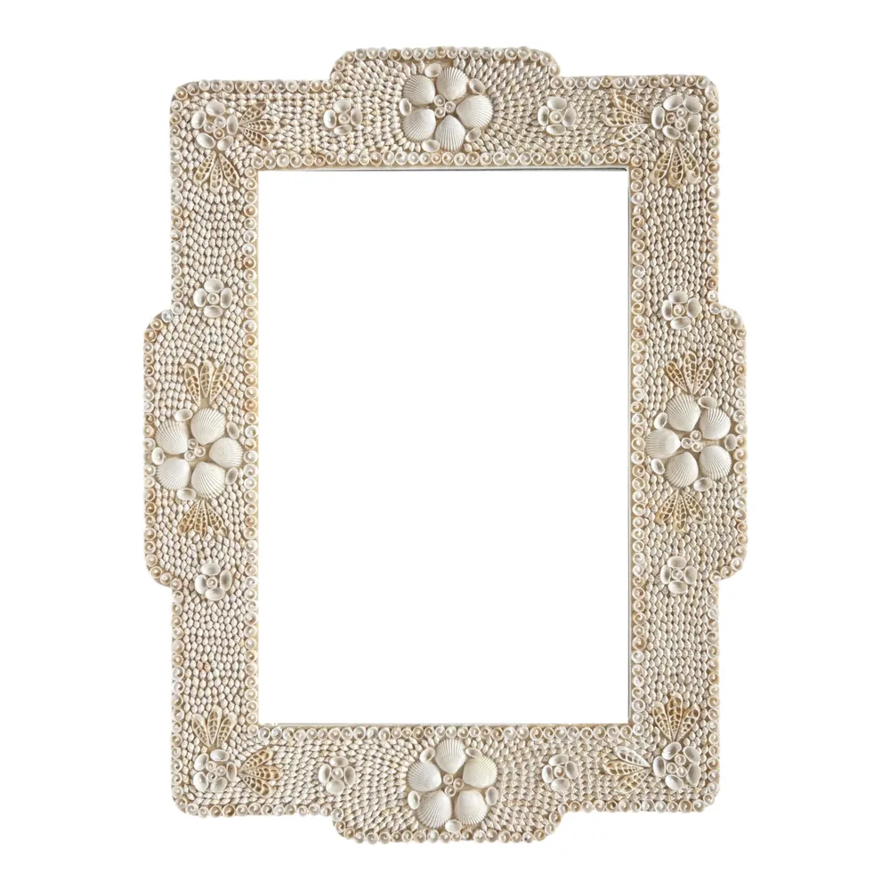 GROVERWAY IVORY MIRROR 34 (IN)