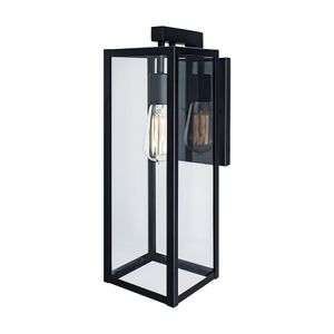 Capture 17'' High 1-Light Outdoor Sconce - Matte Black 1