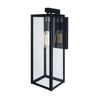 Capture 17″ High 1-Light Outdoor Sconce - Matte Black
