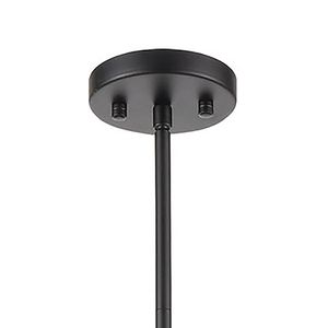 Oriah 28'' Wide 6-Light Chandelier - Matte Black 4