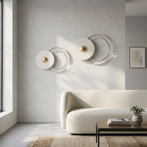 CABOTWOOD SET OF 2 BROWN WALL SCULPTURES 19 (IN) 11