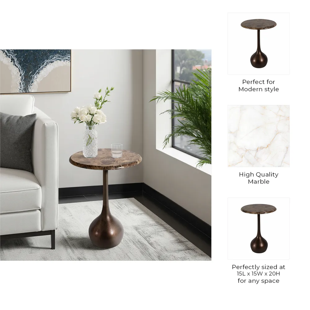 VALEPORT BROWN TABLE 22 (IN)