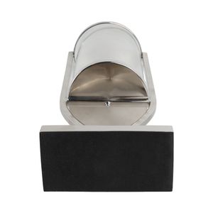 OLIVERHAVEN SILVER CANDLE HOLDER 23 (IN) 8