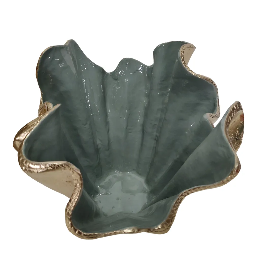 DRAYTONOAK GOLD VASE 14 (IN)