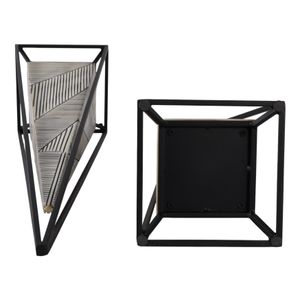 CLARACROSS SET OF 2 BLACK DECOR 26 (IN) 8