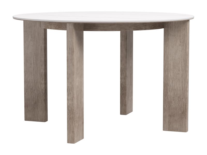 Oceanveil Round Dining Table White 5