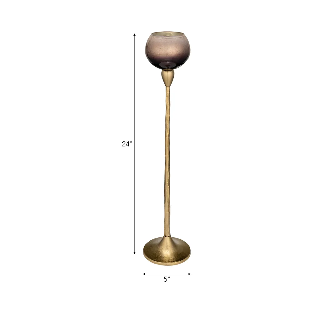 REEDLEY GOLD GLASS 24 (IN)