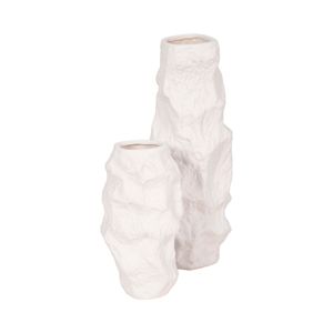 PEYTONTON WHITE VASE 11 (IN) 7