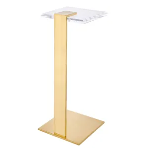 CARTERWAY CLEAR TABLE 24 (IN) 5