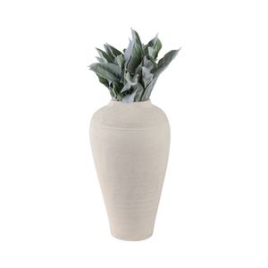 CANTONLAND WHITE VASE 17 (IN) 3