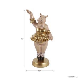 JASPERPORT GOLD DECOR 16 (IN) 9