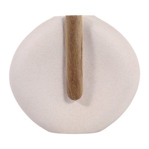 FINTONSIDE WHITE VASE 15 (IN) 5