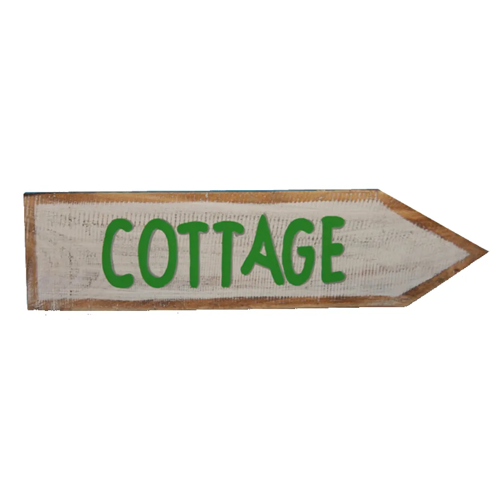 18-1/4" COTTAGE ARROW PLAQUE