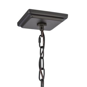 Marquis 9'' Wide 1-Light Outdoor Pendant - Matte Black 6