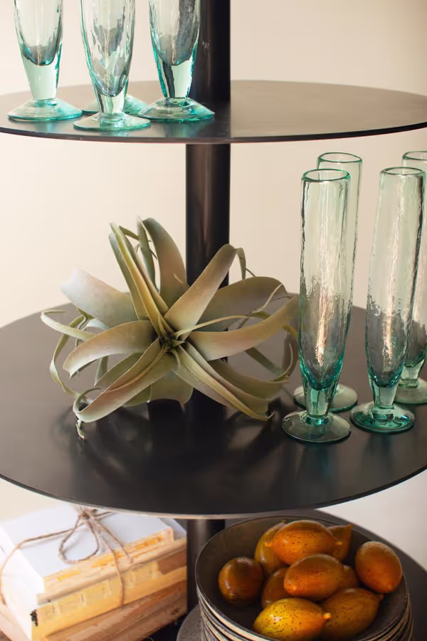 Five-Tiered Round Iron Store Display