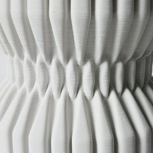 CALTONPORT WHITE VASE 15 (IN) 5