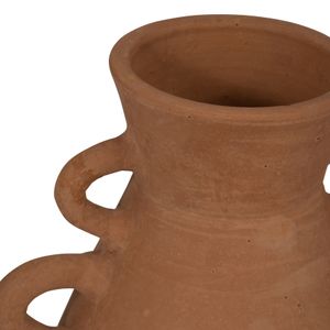 ARLOBEACH BROWN VASE 12 (IN) 6