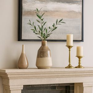 SAGEWELL BROWN VASE 14 (IN) 12