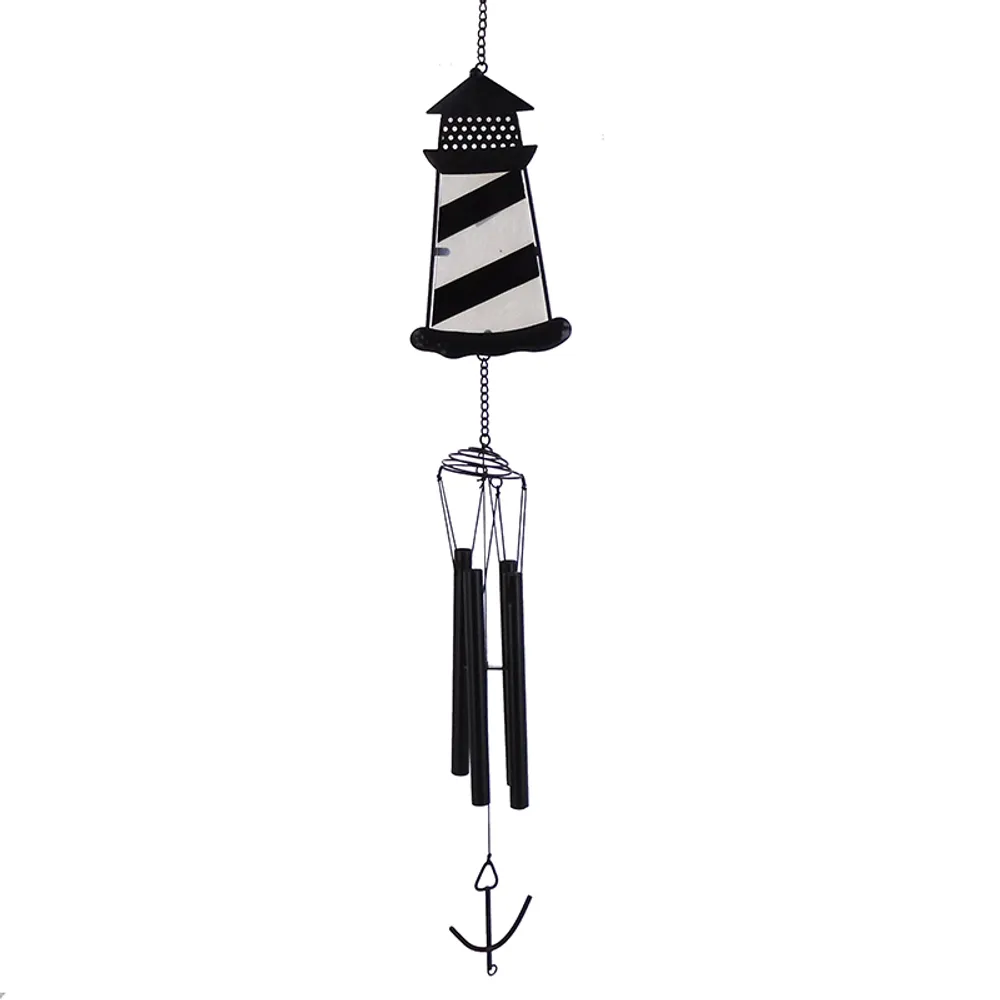 30-1/2" STRIPED LIGTHOUSE WINDCHIME