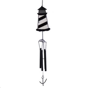 30-1/2" STRIPED LIGTHOUSE WINDCHIME 1