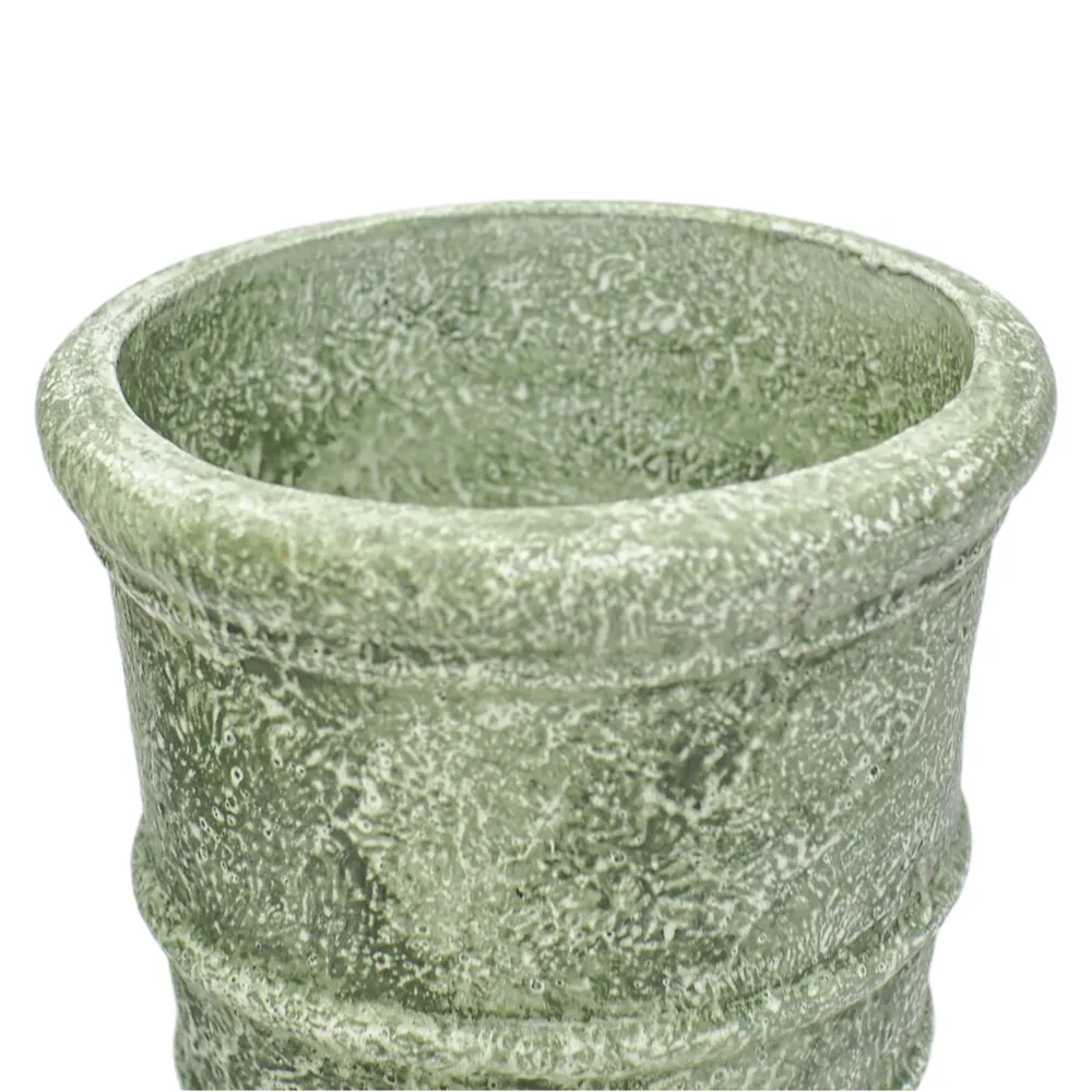 DORSETWELL SET OF 3 GREEN PLANTER 13 (IN)