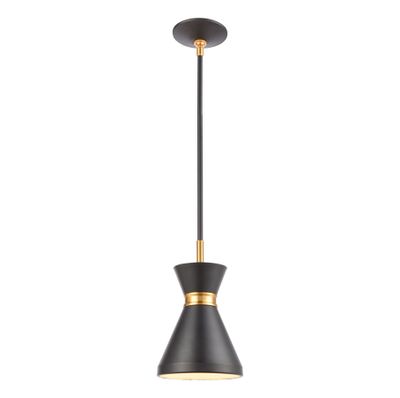 Modley 7″ Wide 1-Light Mini Pendant - Matte Black