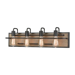 Copley 27'' Wide 4-Light Vanity Light - Matte Black 1