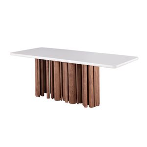 Pier Dining Table - Medium Acacia 5