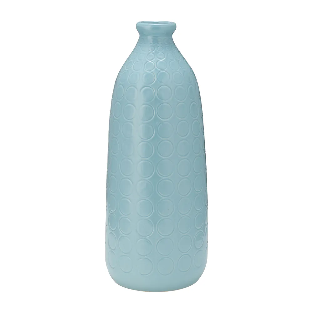HOUSTONWOOD BLUE VASE 16 (IN)