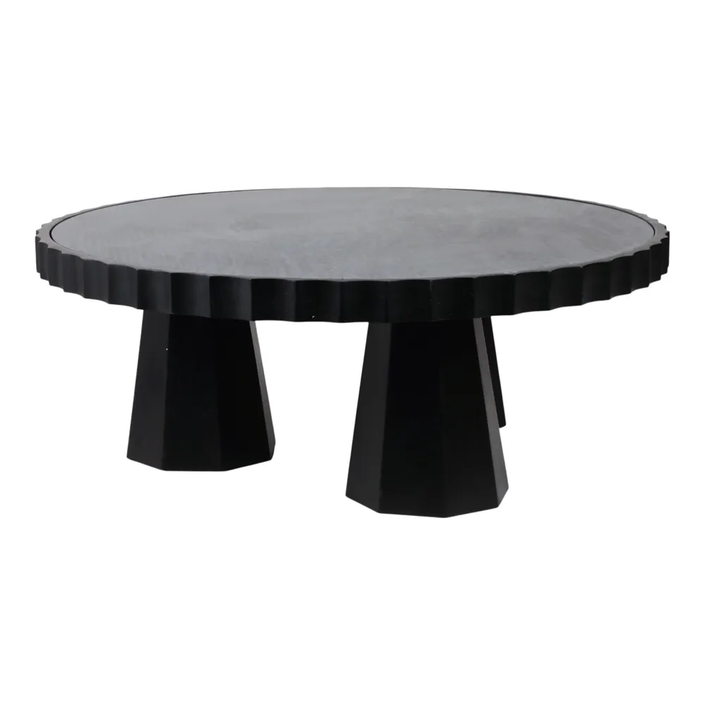 YATESMORE BLACK COFFEE TABLE 17 (IN)