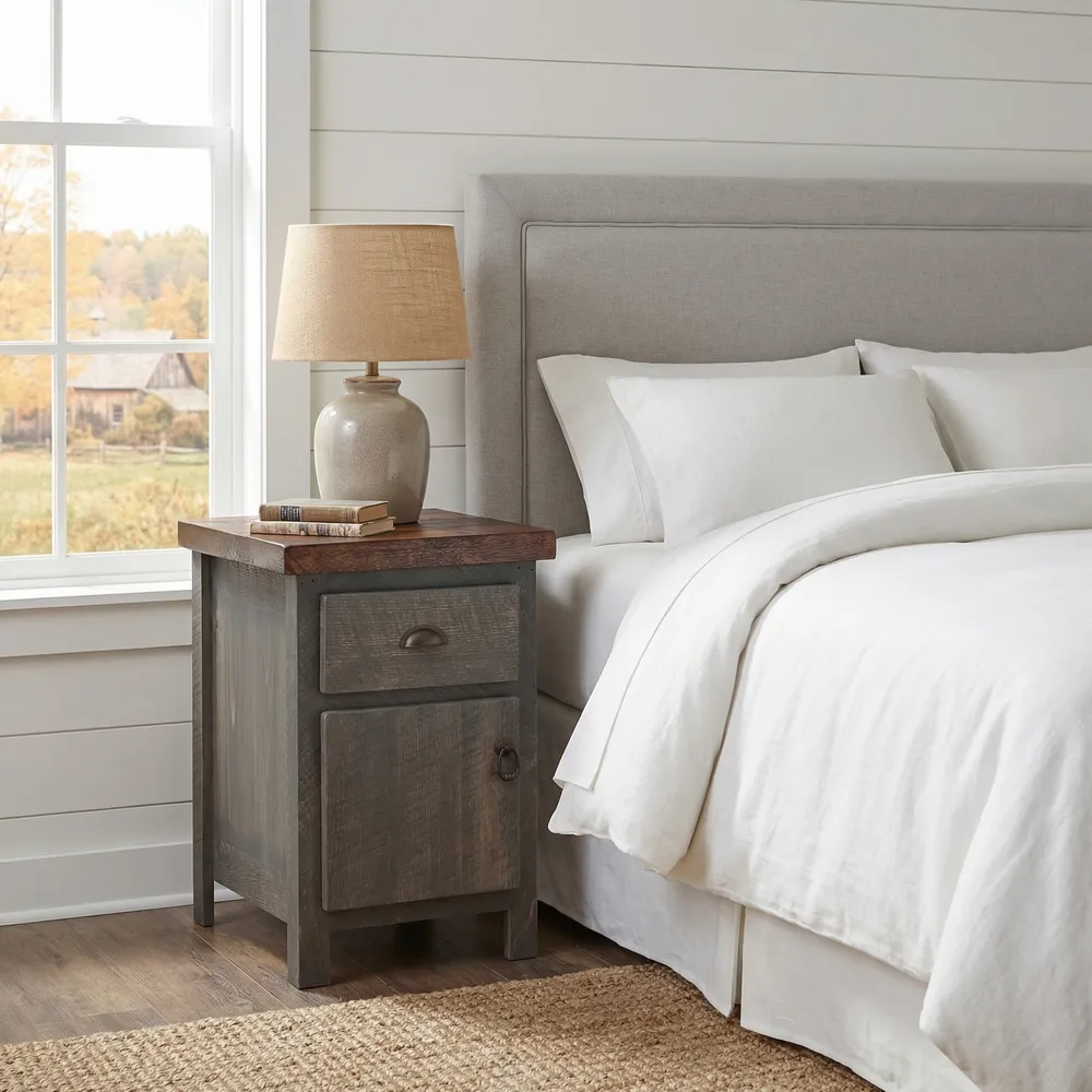 WoodShop Enclosed Nightstand - Hardware Choice:  TBD