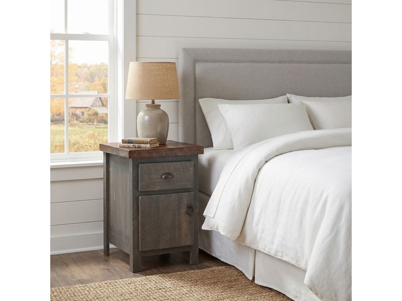 WoodShop Enclosed Nightstand - Hardware Choice:  TBD 1