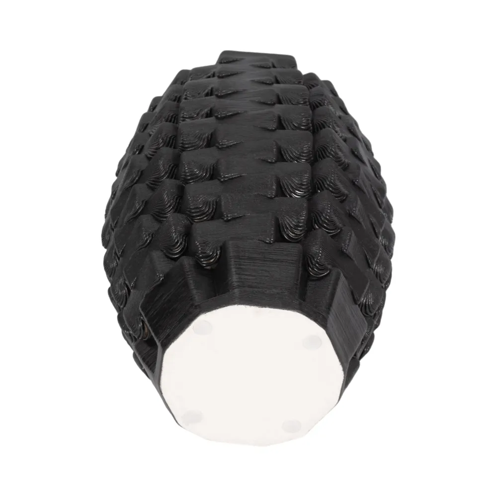 OLIVERSTONE BLACK VASE 11 (IN)