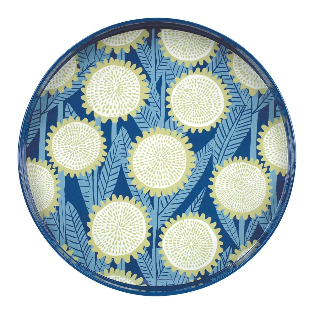 Wynn  Round Lacquer Serving Tray
