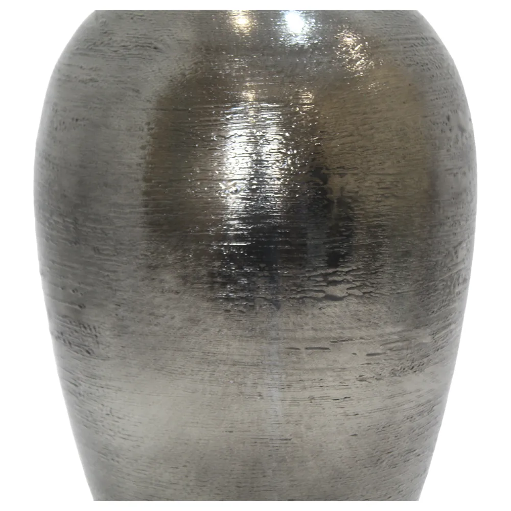 GUNNARGROVE GRAY GLASS VASE 26 (IN)