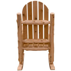 Voyageur Adirondack Rocking Chair - Unfinished/Unassembled 4