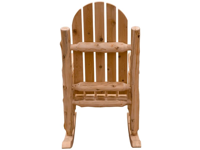 Voyageur Adirondack Rocking Chair - Unfinished/Unassembled 4