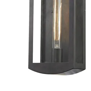 Trenton 17'' High 1-Light Outdoor Sconce - Blackened Bronze 4