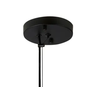 Cere 6.75'' Wide Outdoor Pendant - Matte Black 3