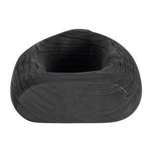 GRAYSONHAM BLACK VASE 14 (IN) 8