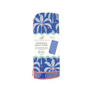 Palm Bunch Reversible Eco Beach Towel 10