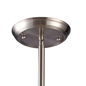 Chadwick 13'' Wide 1-Light Pendant - Satin Nickel with Gloss White 3