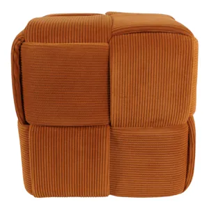 COREYBEACH BROWN OTTOMAN 15 (IN) 3