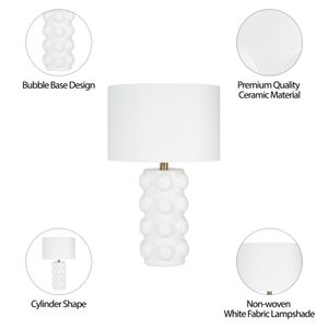 DEXTERROSE WHITE LAMP 23 (IN) 9