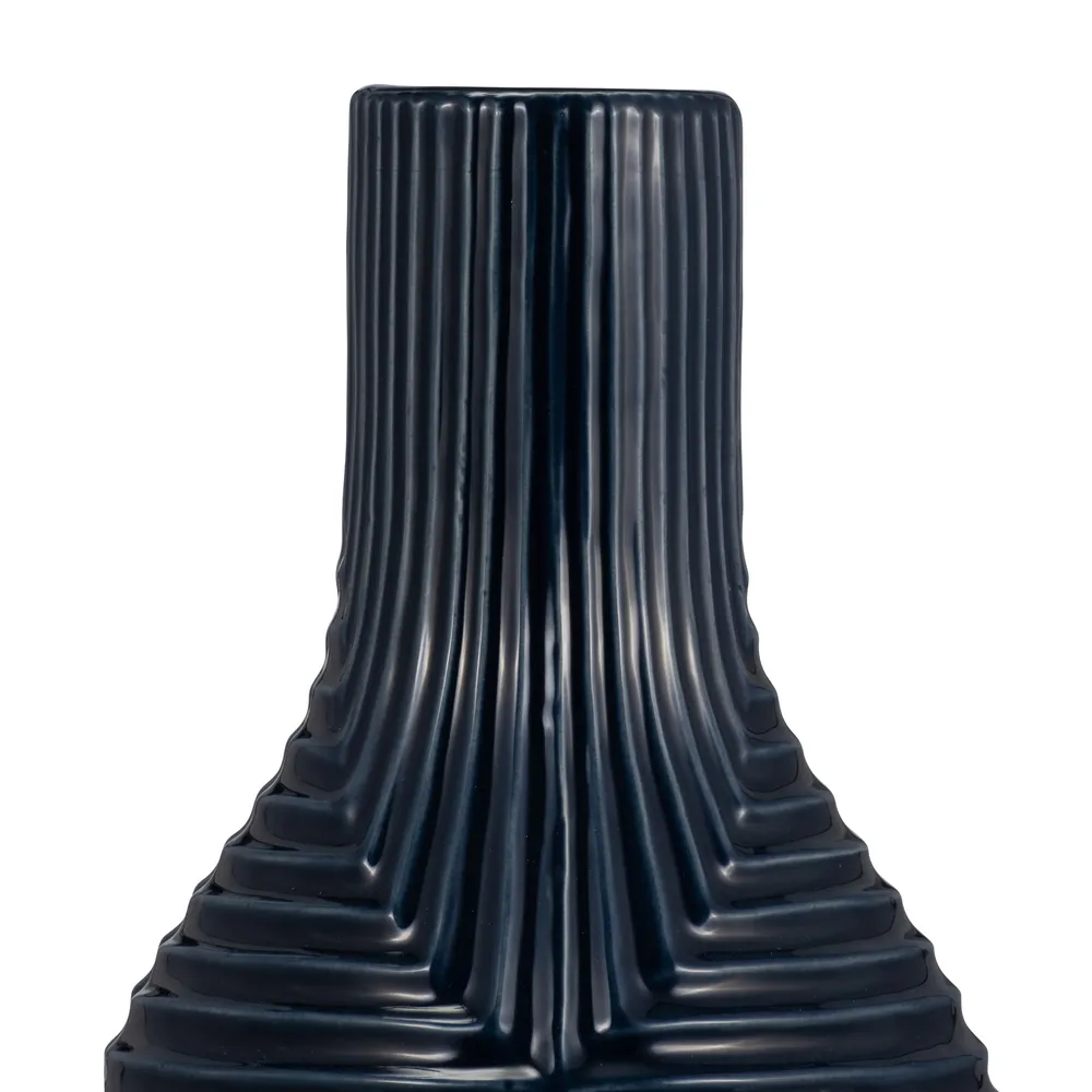 ROBINFIELD BLUE VASE 16 (IN)