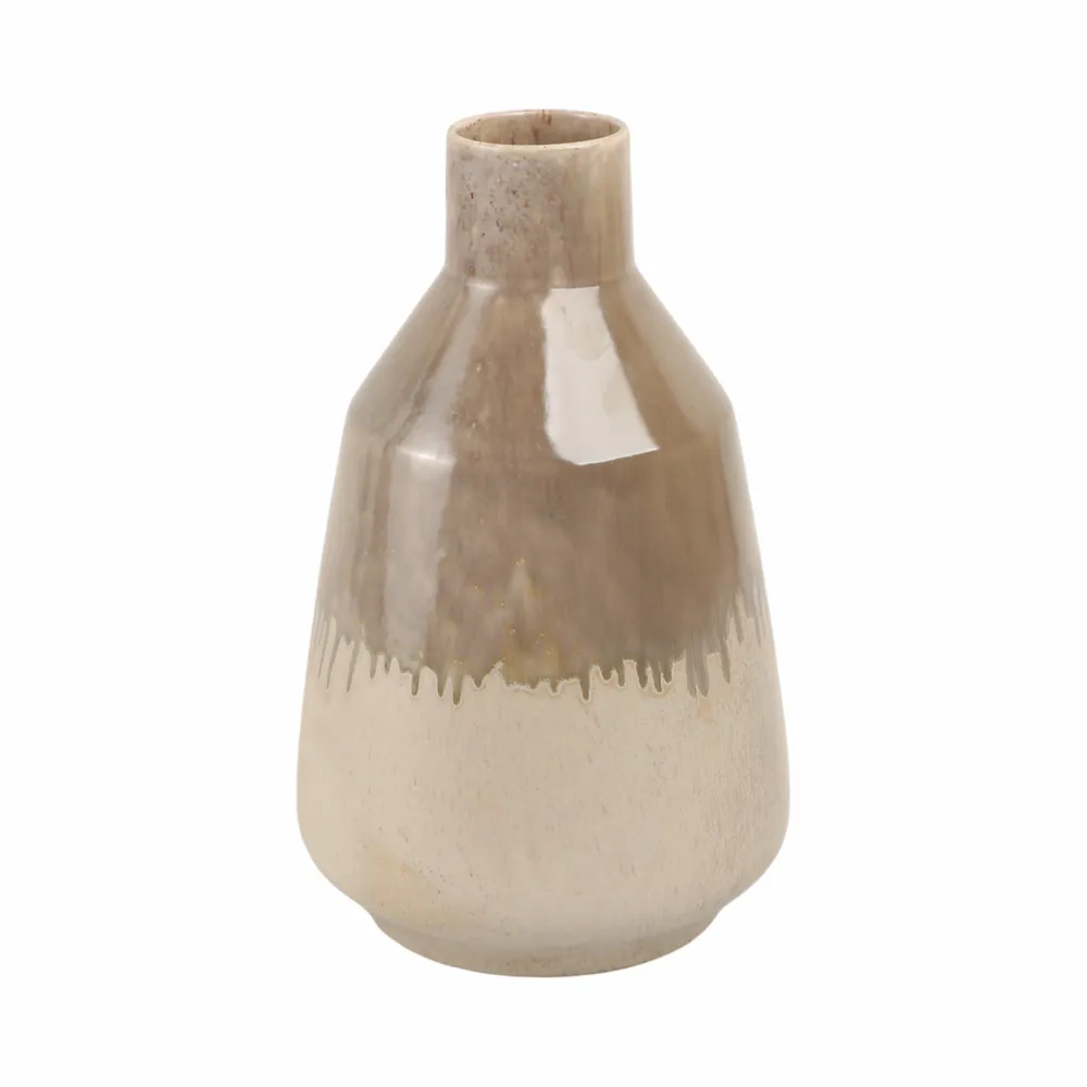 SAGEWELL BROWN VASE 12 (IN)