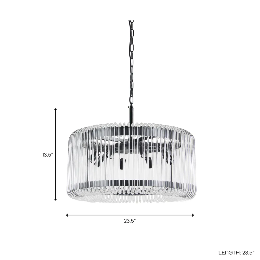 HAYFORDPARK SILVER CHANDELIER 14 (IN)